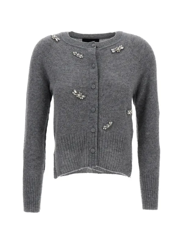 Simone Rocha Pearl Sweater in Grey