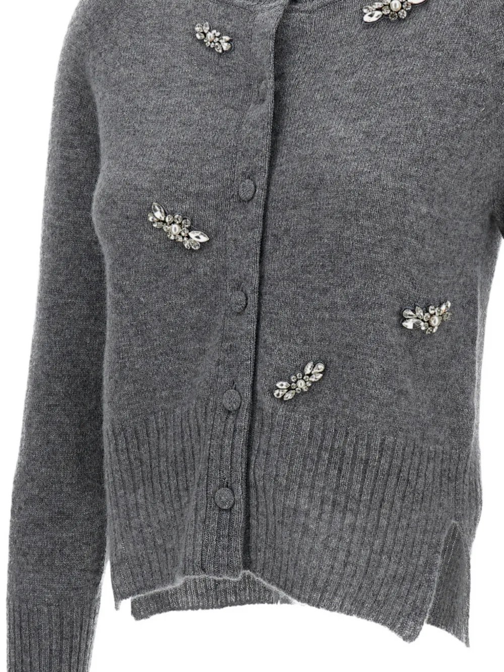  Simone Rocha Pearl Sweater - Grey 