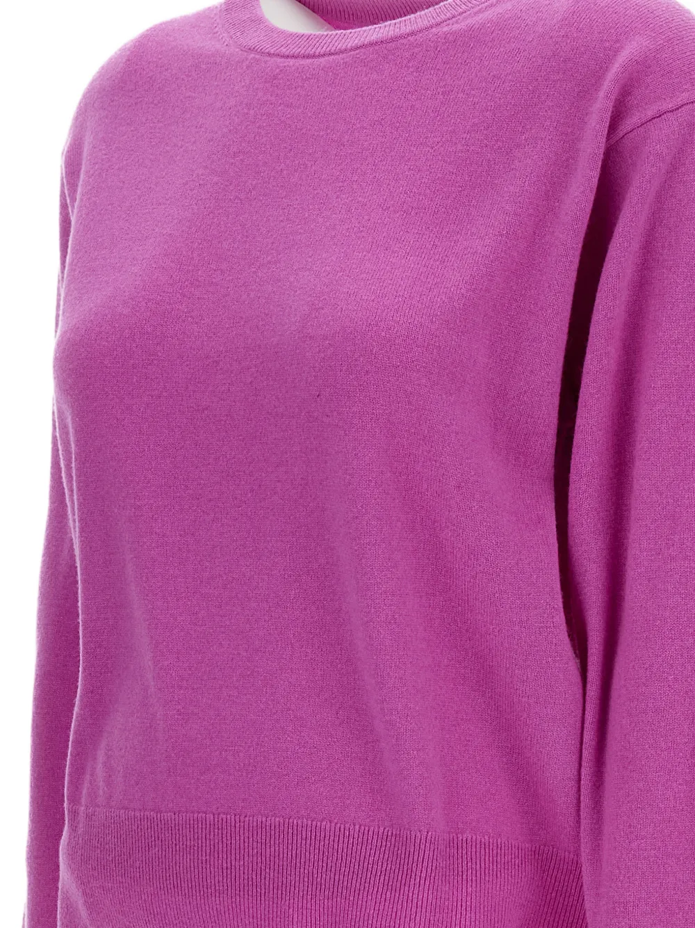 extreme cashmere March round-neck sweater Paars