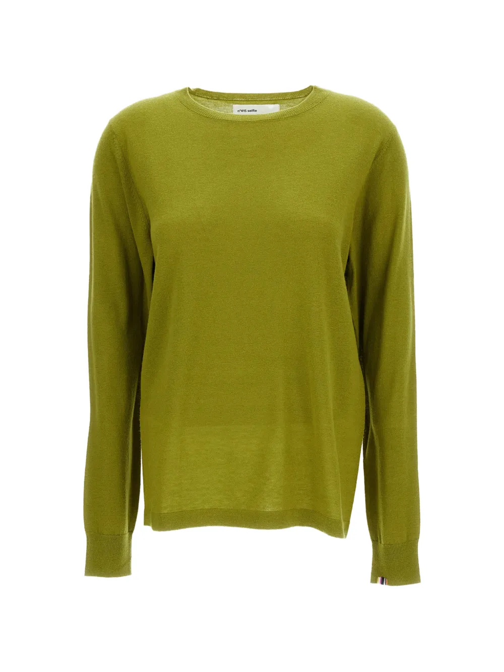 extreme cashmere Selfie crew-neck sweater - Verde