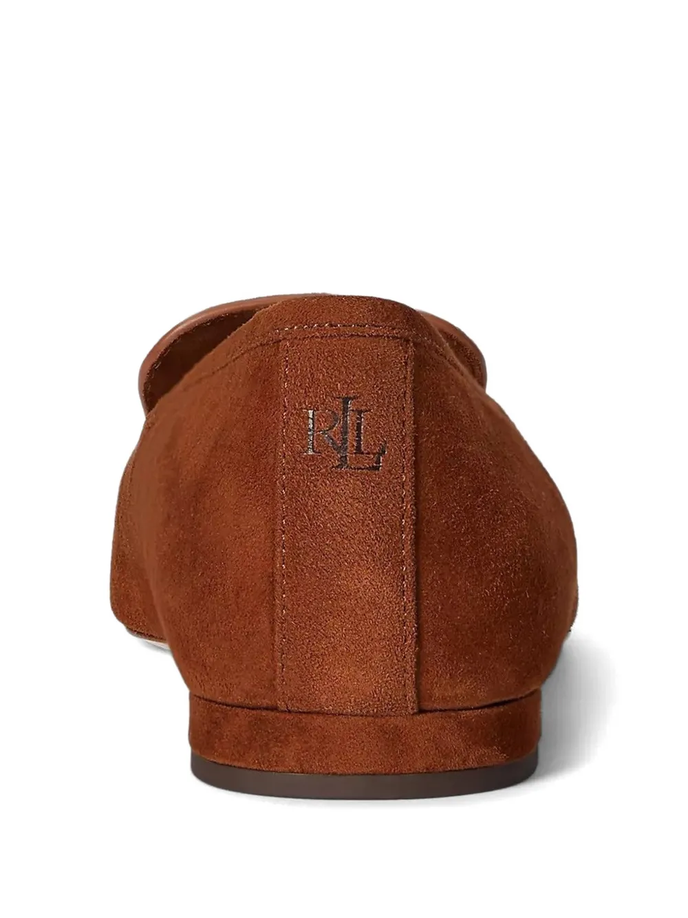 Lauren Ralph Lauren Pumps met kwastje en puntige neus Bruin