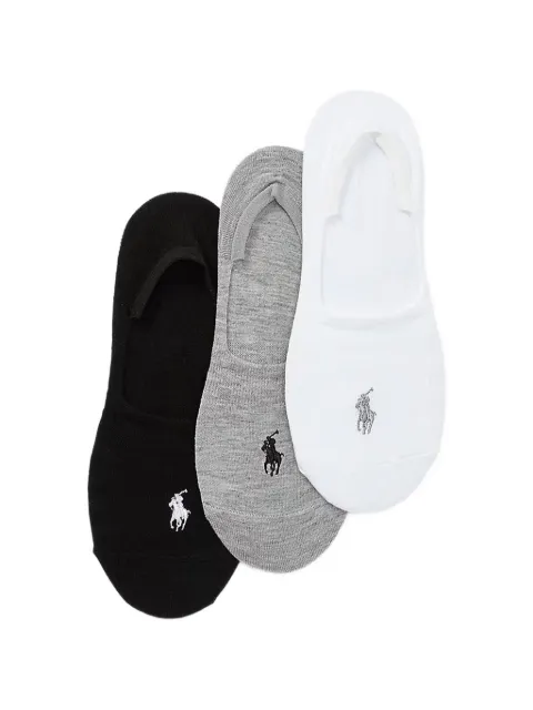 Polo Ralph Lauren lot de trois paires de chaussettes à logo brodé