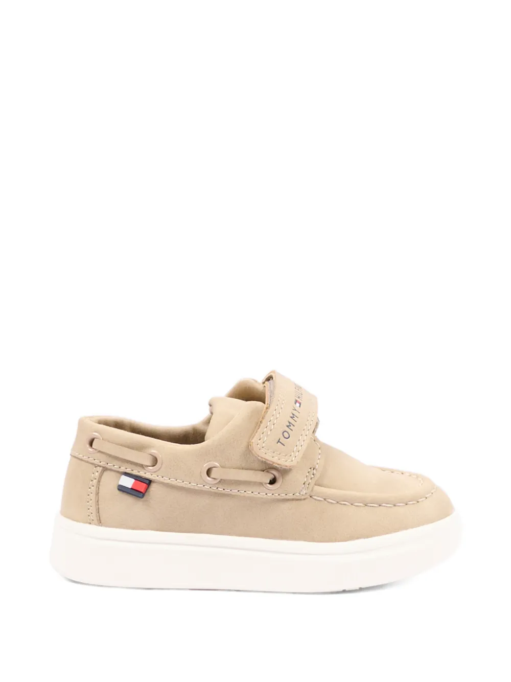 Tommy Hilfiger Junior Bootschoenen met klittenband Beige