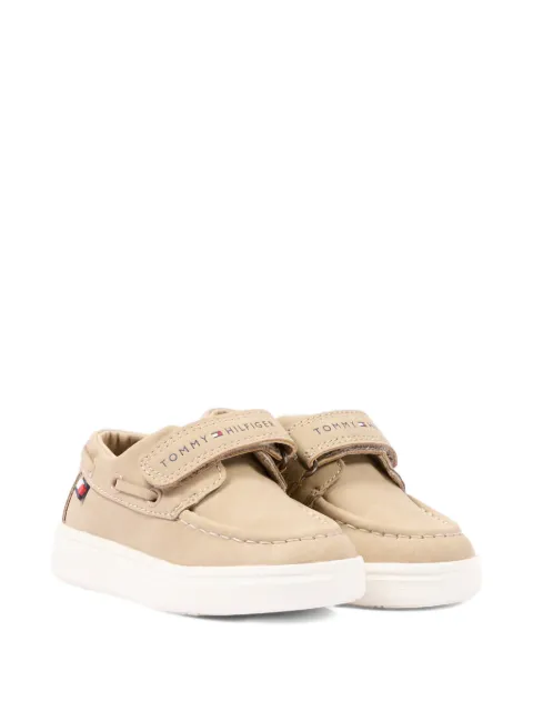 Tommy Hilfiger Junior touch-strap boat shoes