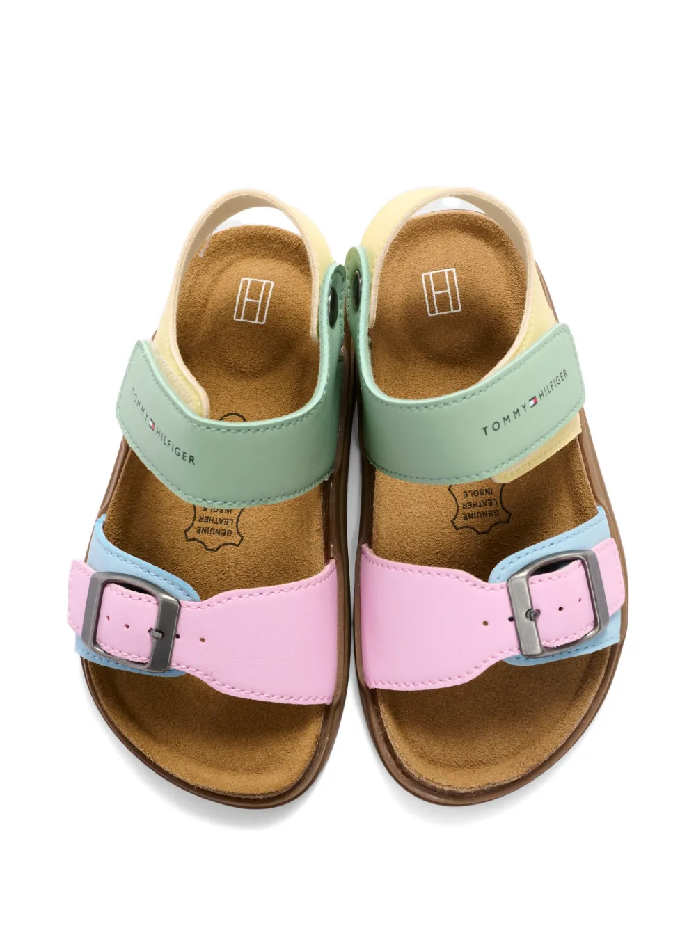 Tommy Hilfiger Junior Sandalen met gesp Geel