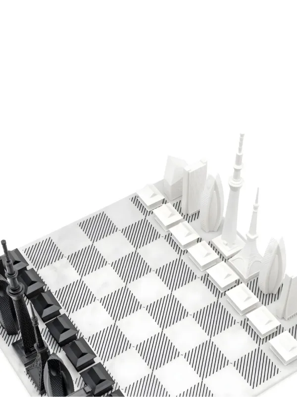 Skyline Chess Tokyo Chess Set | White | FARFETCH