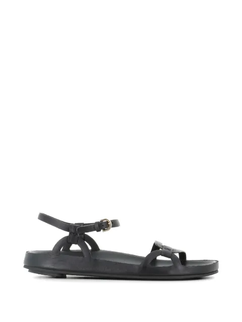 Del Carlo sandales en cuir