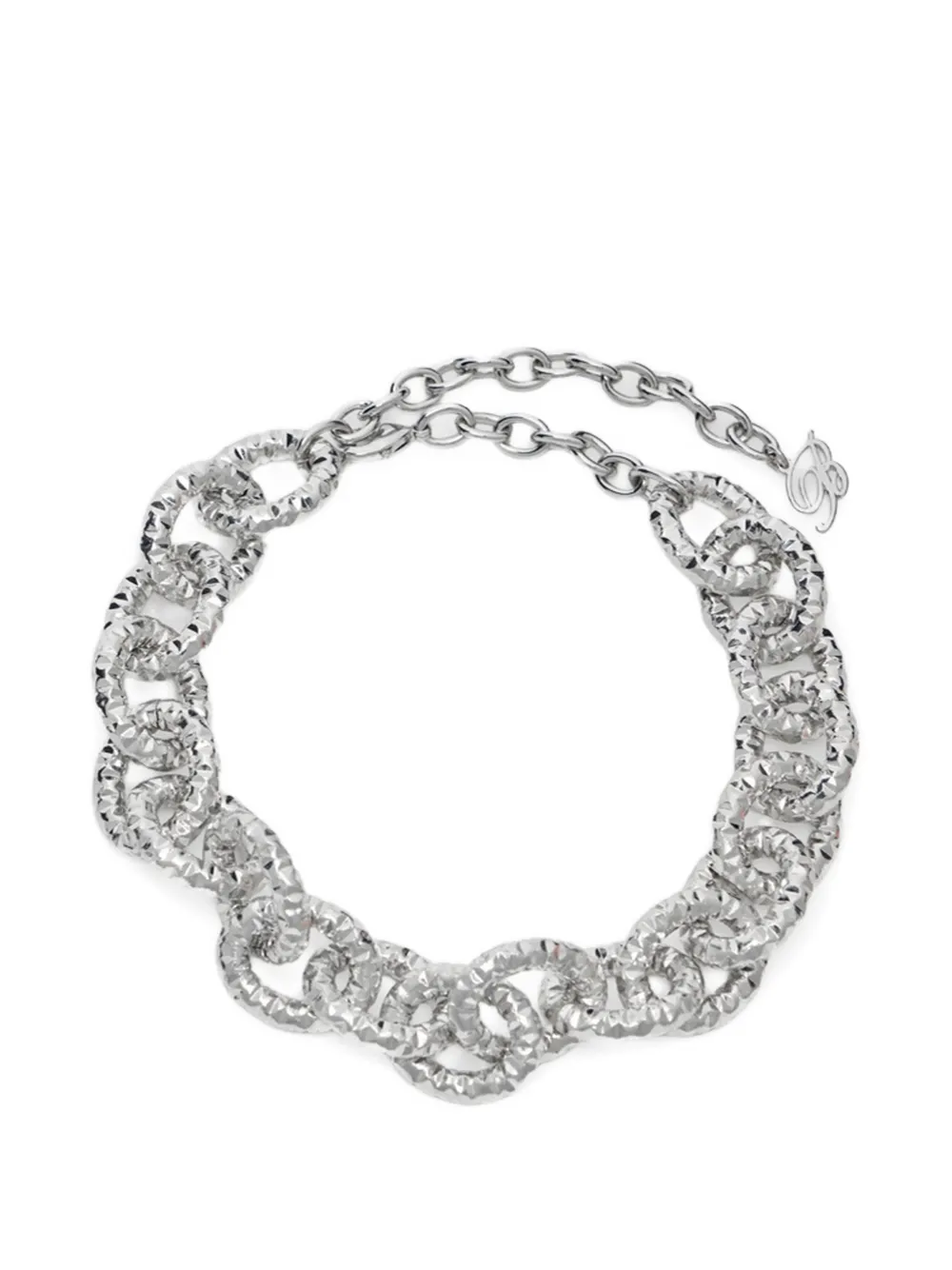 Blumarine chain-link necklace - Argento