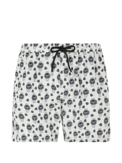 MC2 Saint Barth graphic-print drawstring swim shorts