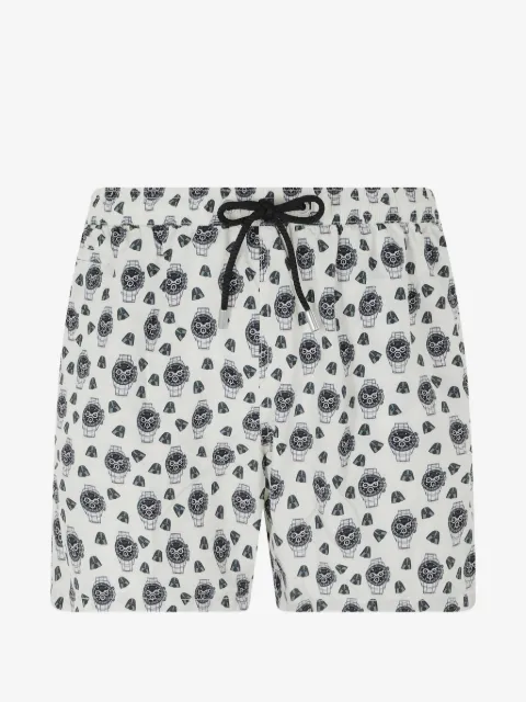 MC2 Saint Barth graphic-print drawstring swim shorts