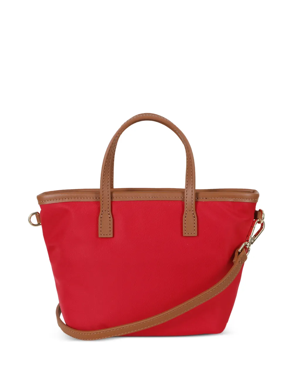 MC2 Saint Barth Mini shopper met geborduurd logo Rood