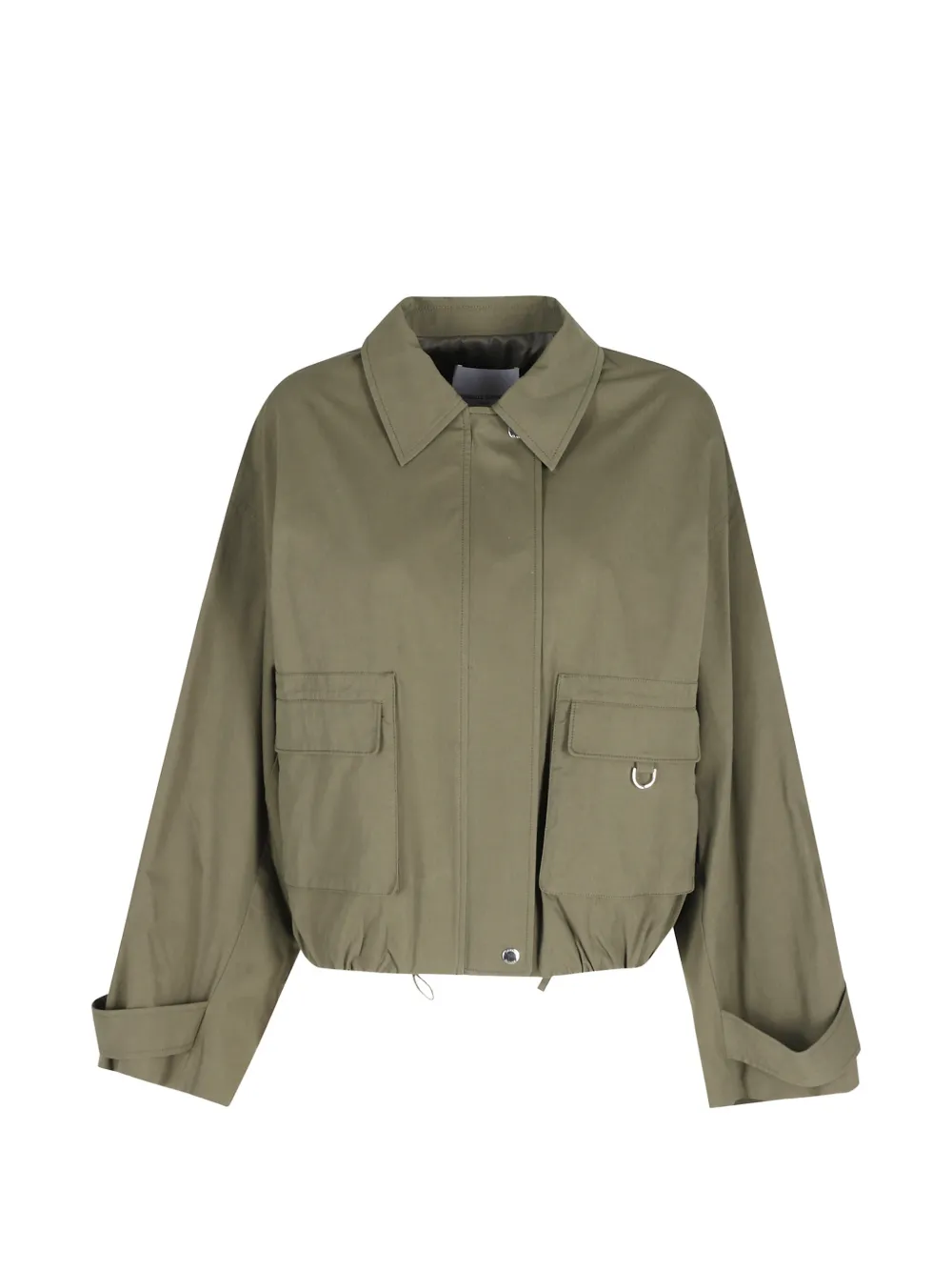 Isabelle Blanche flap-pocket jacket - Verde