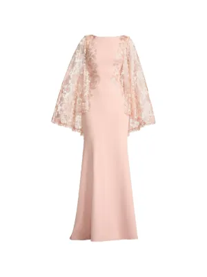 sachin and babi light blue dress Tadashi Shoji Evona Ombré Sequin long-sleeve Dress | Blue