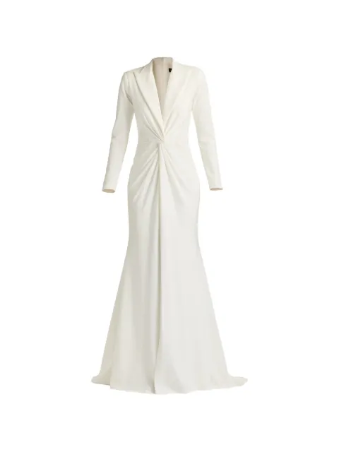 Tadashi Shoji 레이스 트위스트 드레스