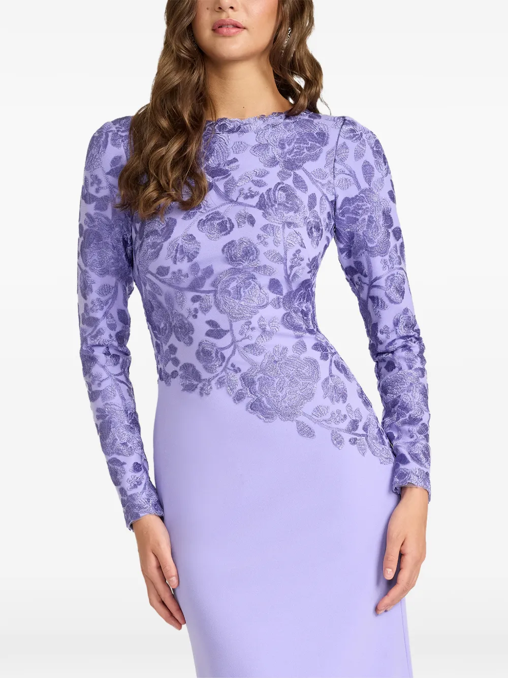 Floral Long-Sleeve Dress