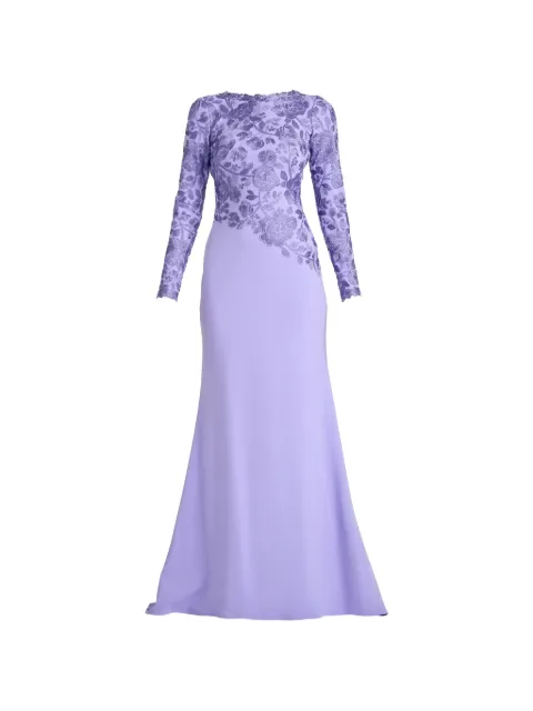 Tadashi Shoji floral long-sleeve dress