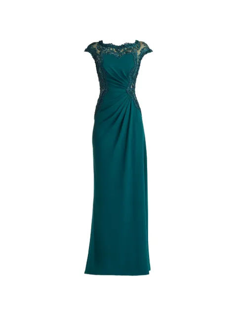 Tadashi Shoji lace appliqued dress