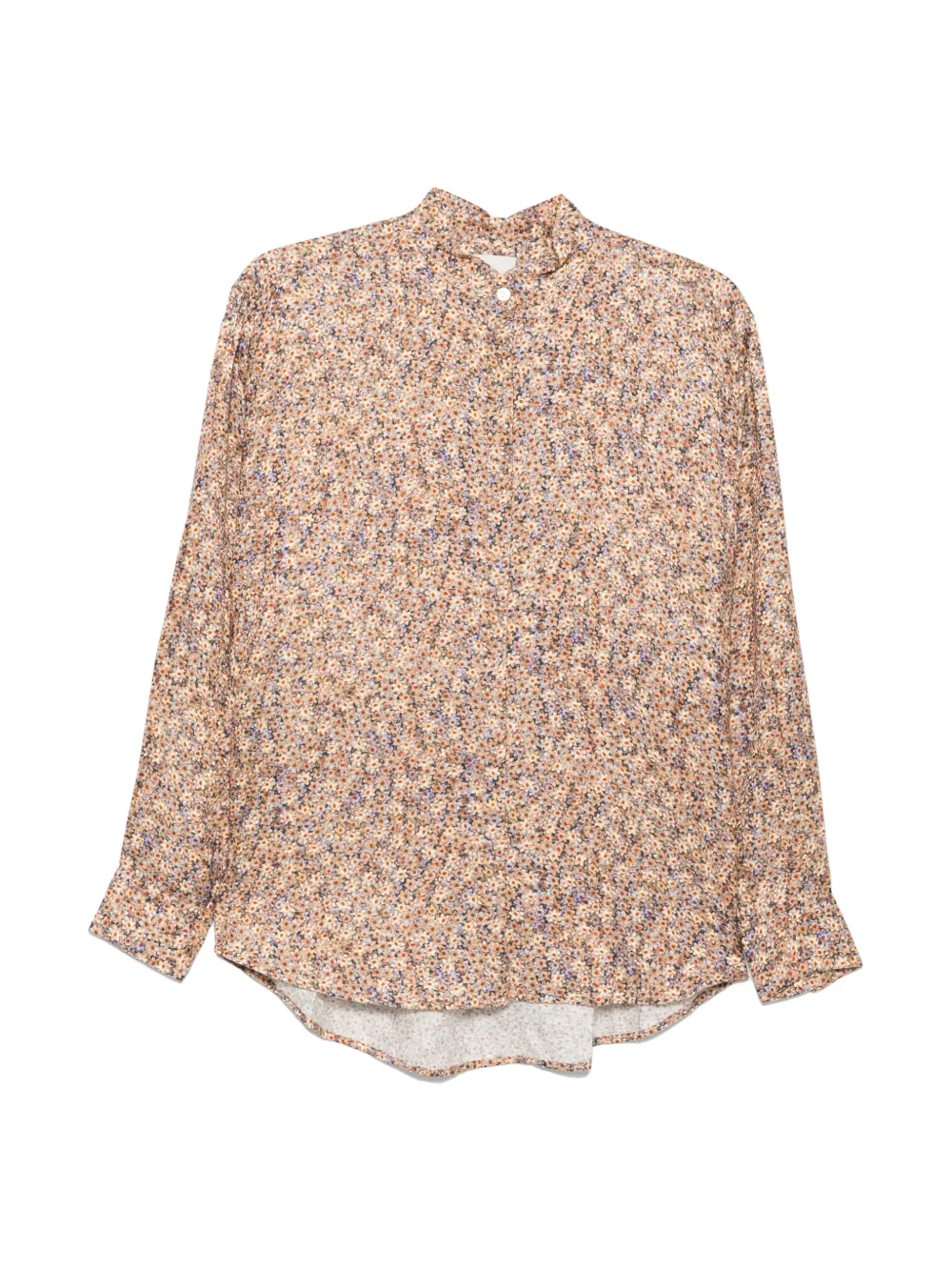 ISABEL MARANT Harlow floral-print shirt - Toni neutri