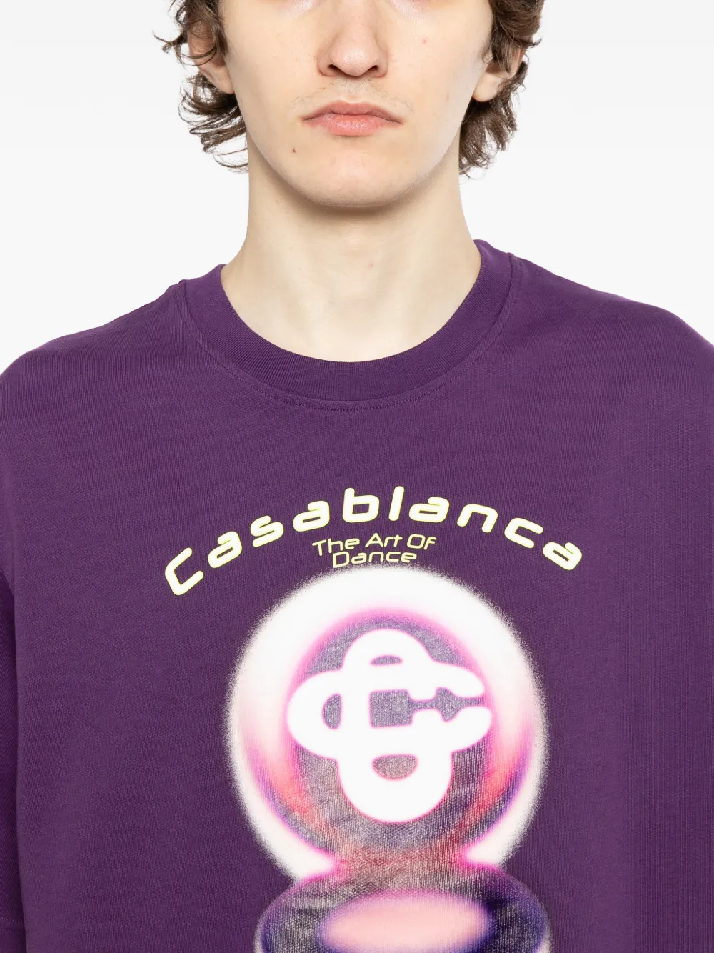 Casablanca The Art of Dance T-shirt Paars