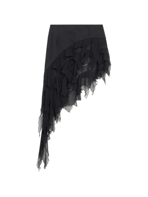 Blumarine ruffled asymmetrical skirt