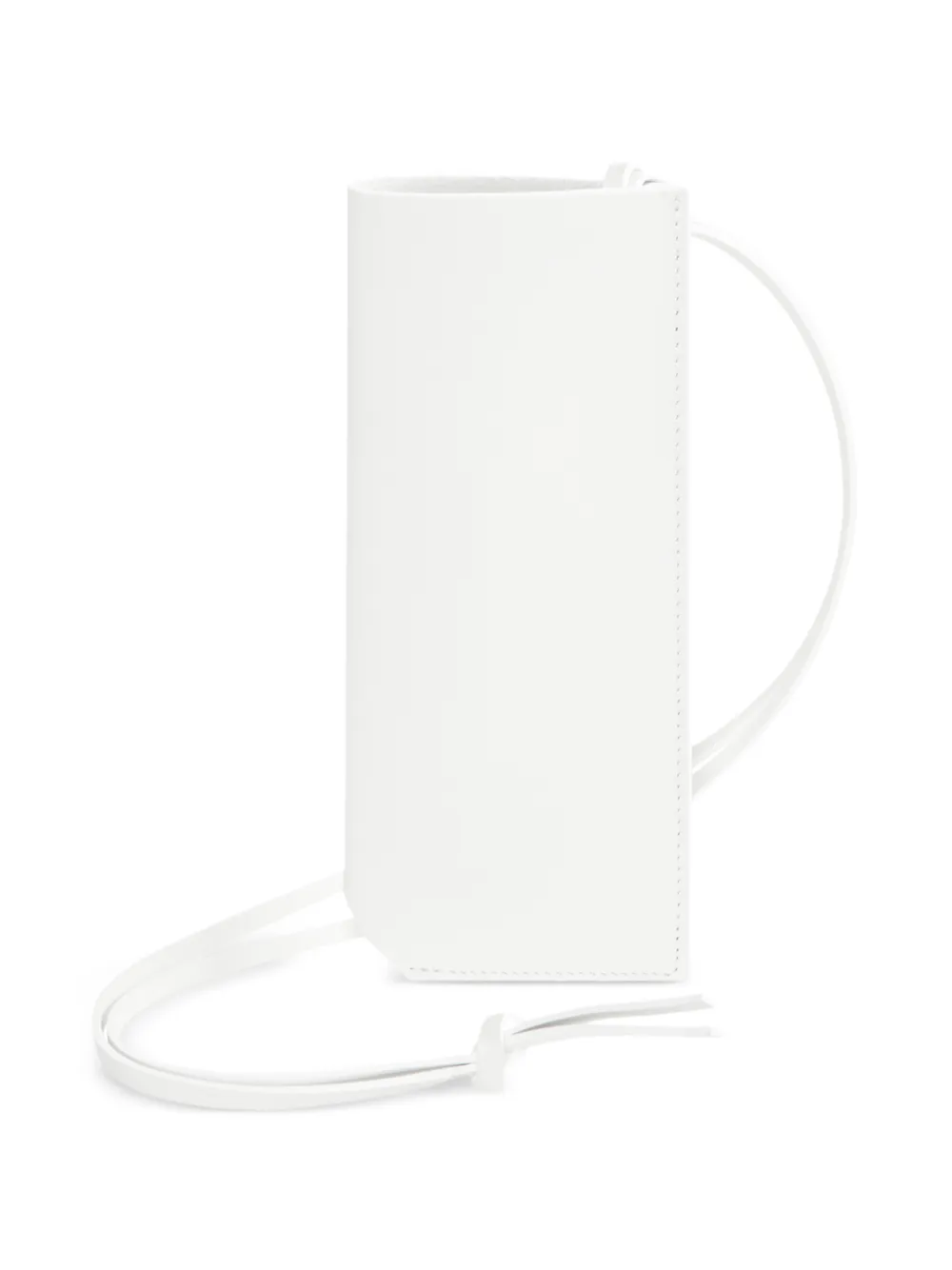 Auralee leather sunglasses case - Bianco