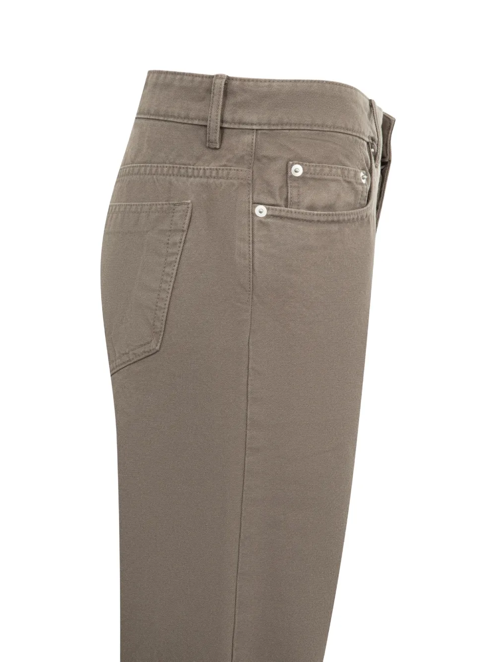 Rick Owens DRKSHDW Broek met zak en riemlus Bruin