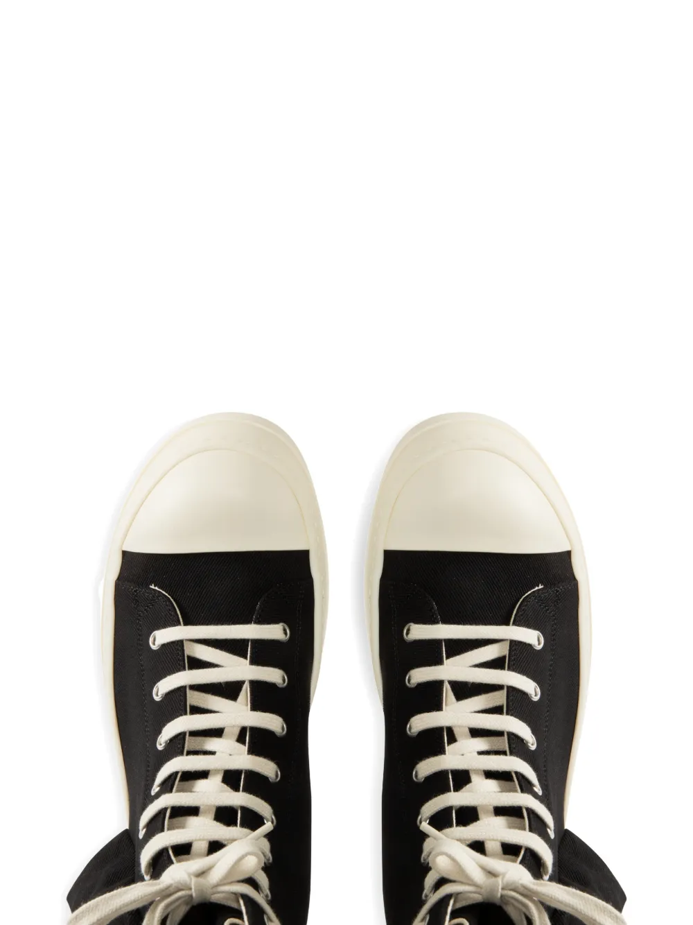 Rick Owens DRKSHDW Cargo sneakers met rits Zwart