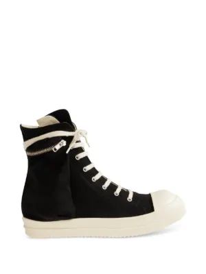 Rick Owens DRKSHDW レースアップ スニーカー | ブラック | FARFETCH JP