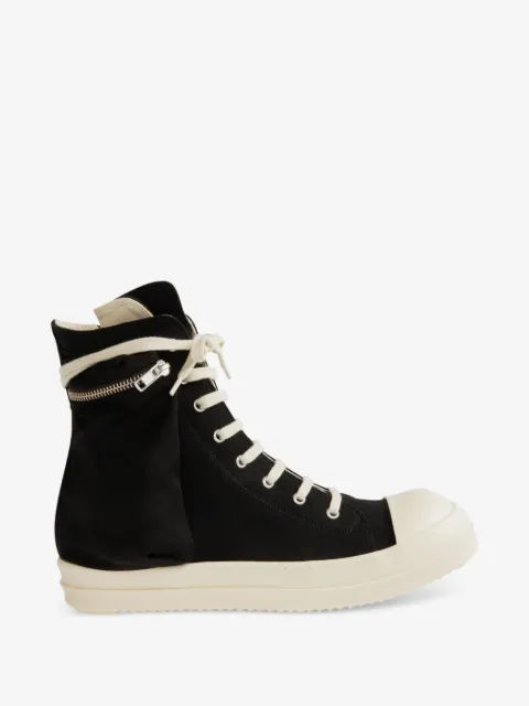 Rick Owens DRKSHDW zip cargo sneakers