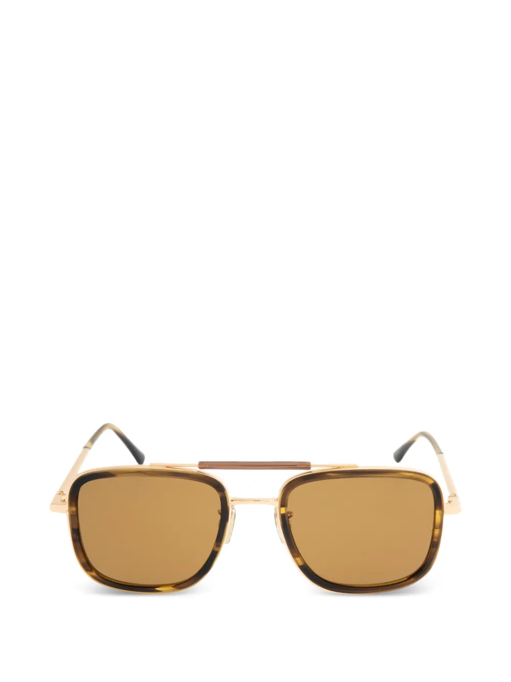 Givenchy Eyewear Day square-frame sunglasses - Marrone