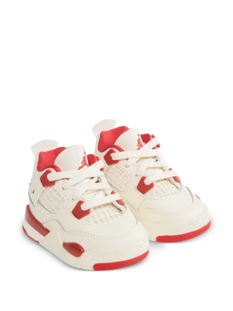 Jordan Kids 4 Retro lace-up sneakers