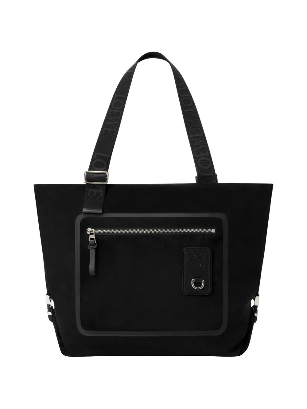 LOEWE medium Flex zip-fastening tote bag - Nero