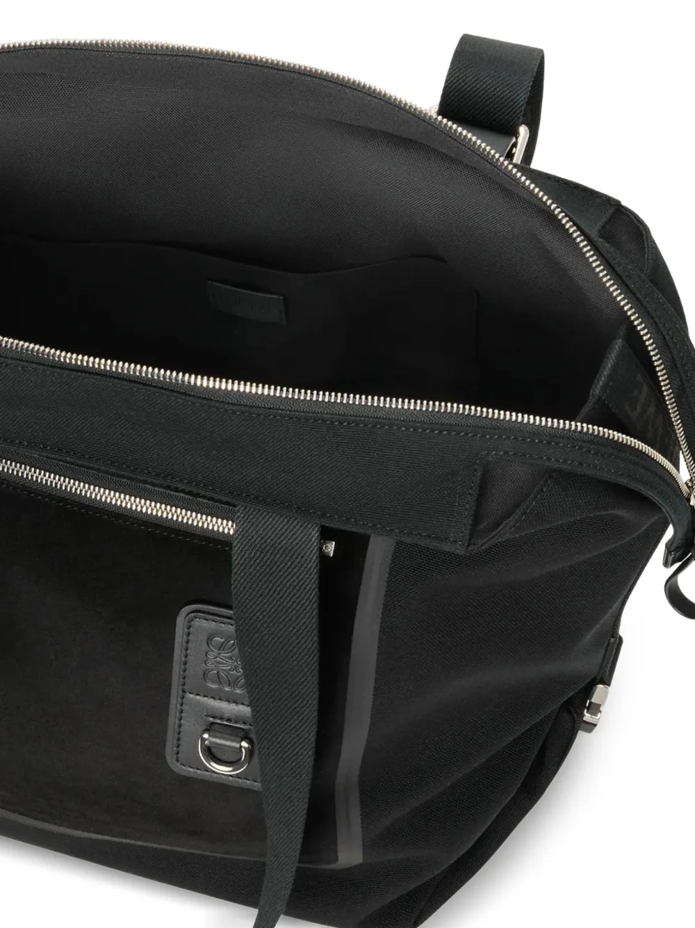 LOEWE Medium Flex shopper met ritssluiting Zwart