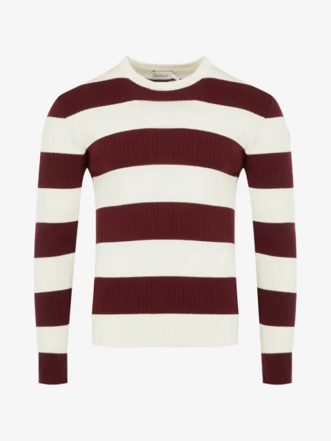 Moncler striped crew-neck sweater