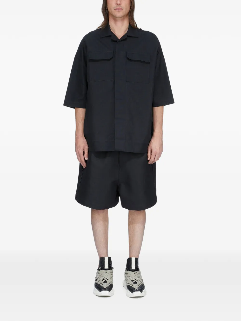 Rick Owens Shorts met imitatiezak Zwart