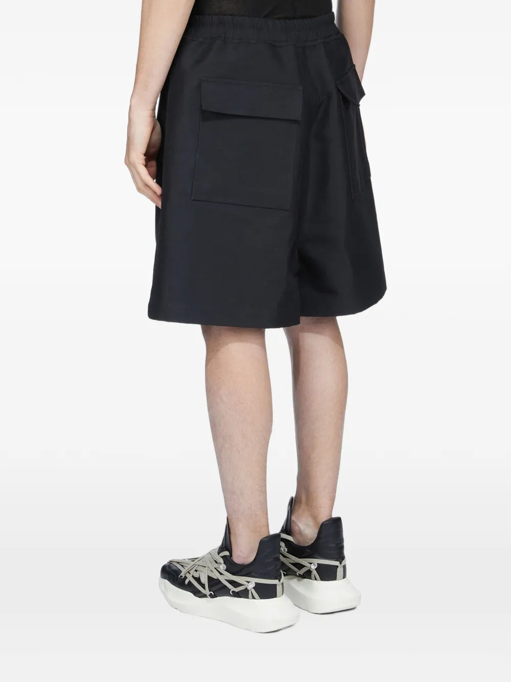 Rick Owens Shorts met imitatiezak Zwart