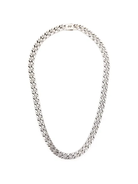 TWOJEYS collier Bold Cuban à logo