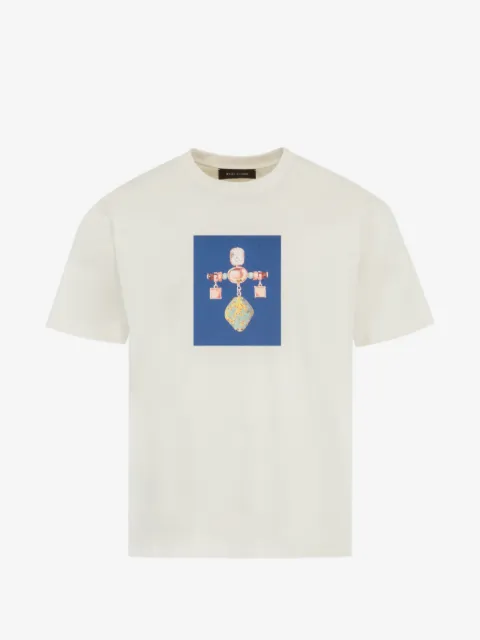 Wales Bonner t-shirt à motif de boussole