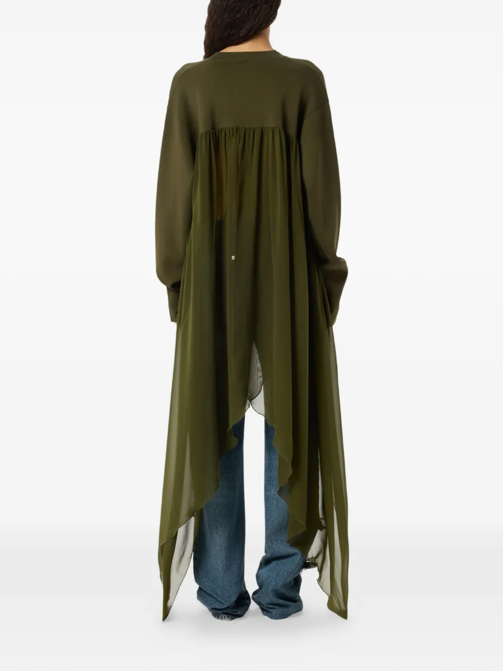 Blumarine Vest met vlinderapplicatie Groen