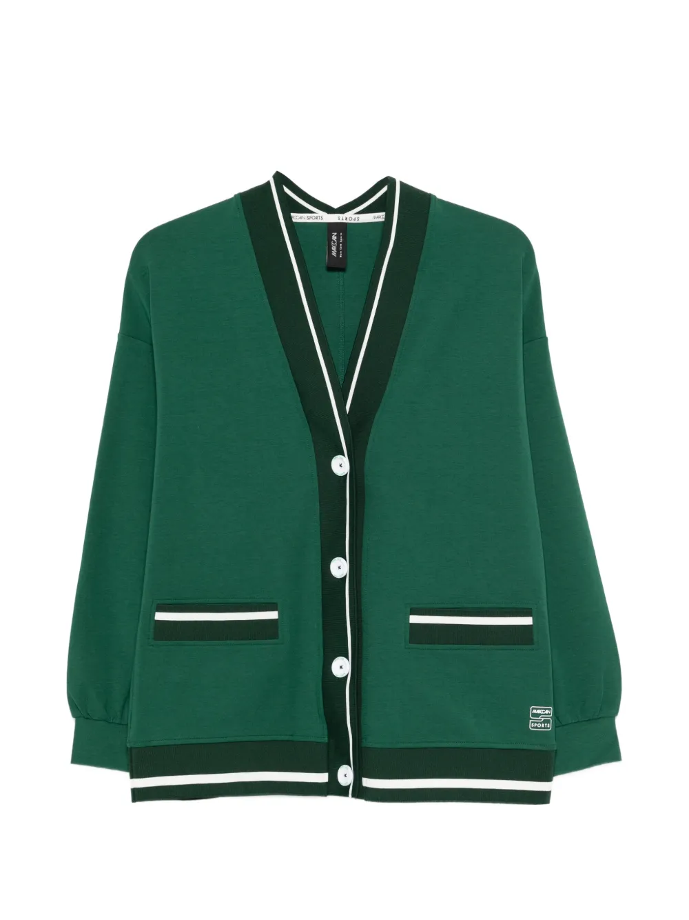 MARCCAIN V-neck jacket - Verde