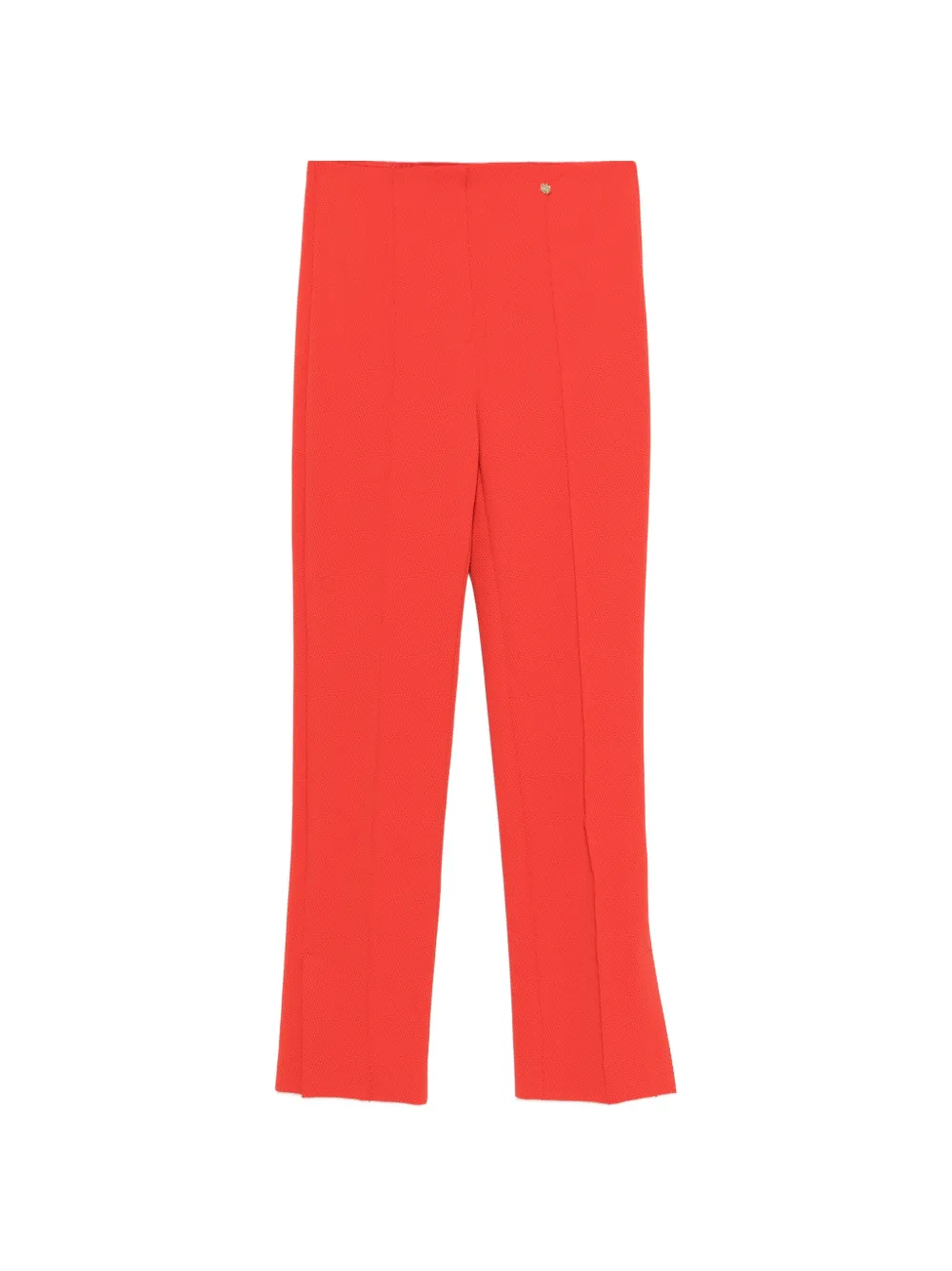 MARCCAIN logo-appliqué trousers - Rosso