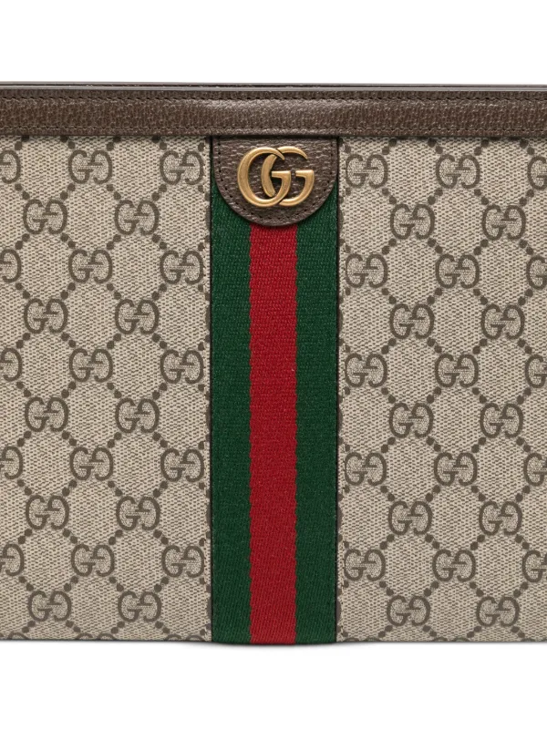 Gucci オフィディア GGスプリーム クラッチバッグ S | ニュートラル