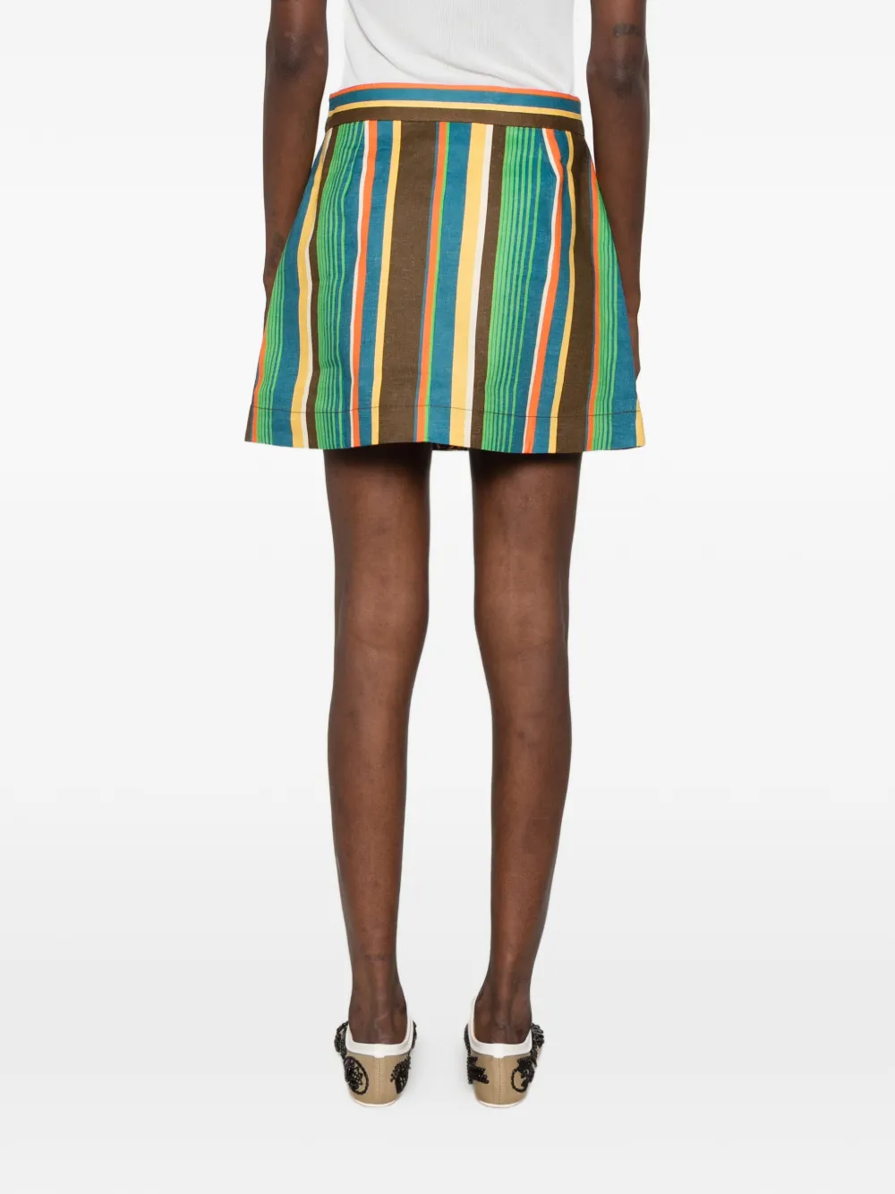 ALEMAIS Charlie mini-rok Bruin