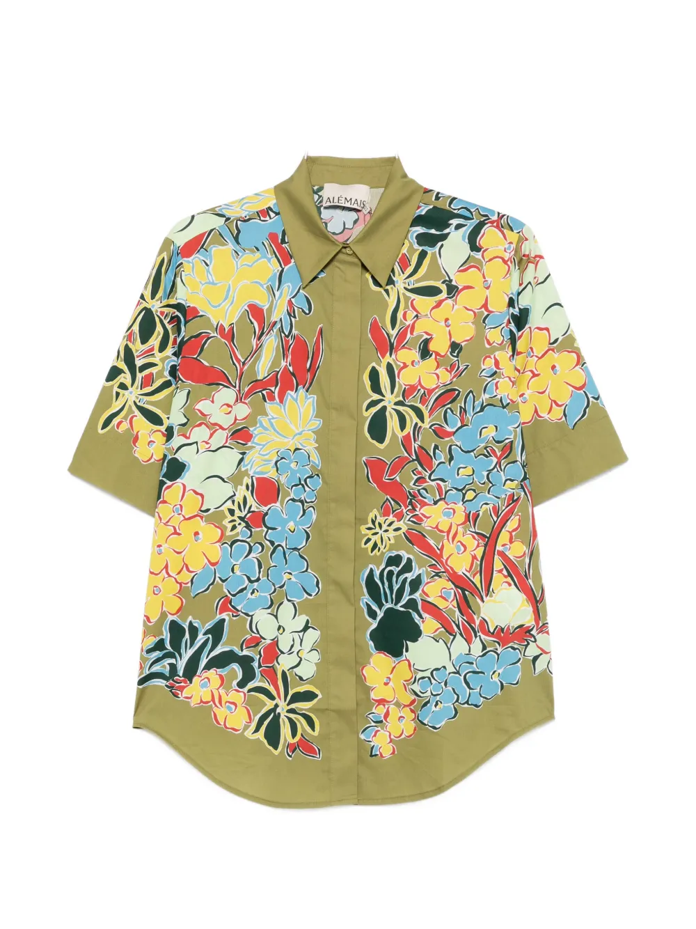 ALEMAIS Solstice floral-print shirt - Grün