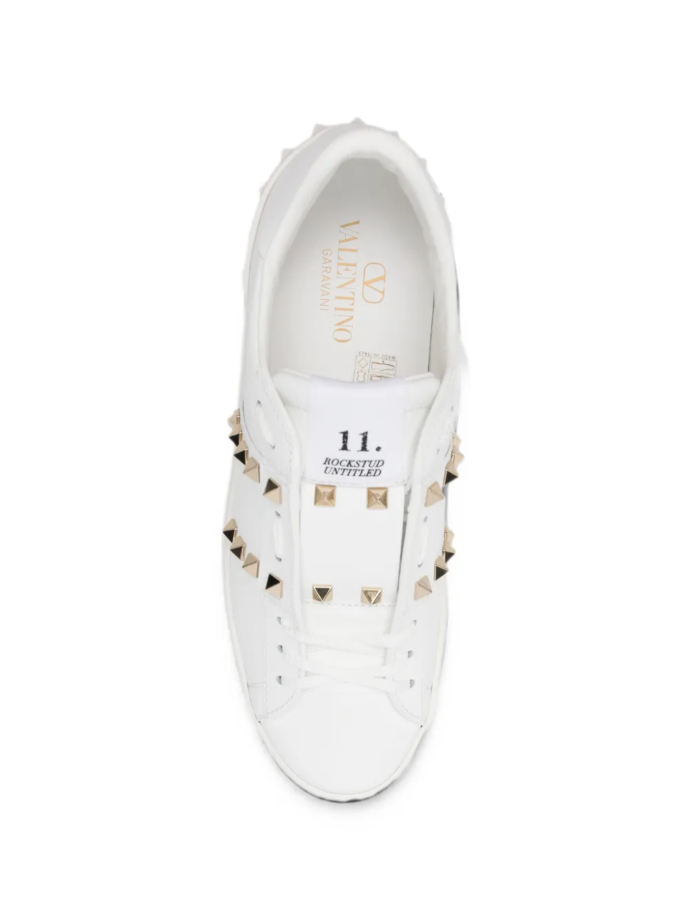 Valentino Garavani Rockstud Untitled sneakers Wit