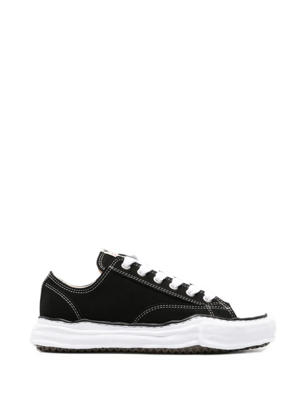 Maison MIHARA YASUHIRO Peterson OG sole suede low-top sneakers - Nero