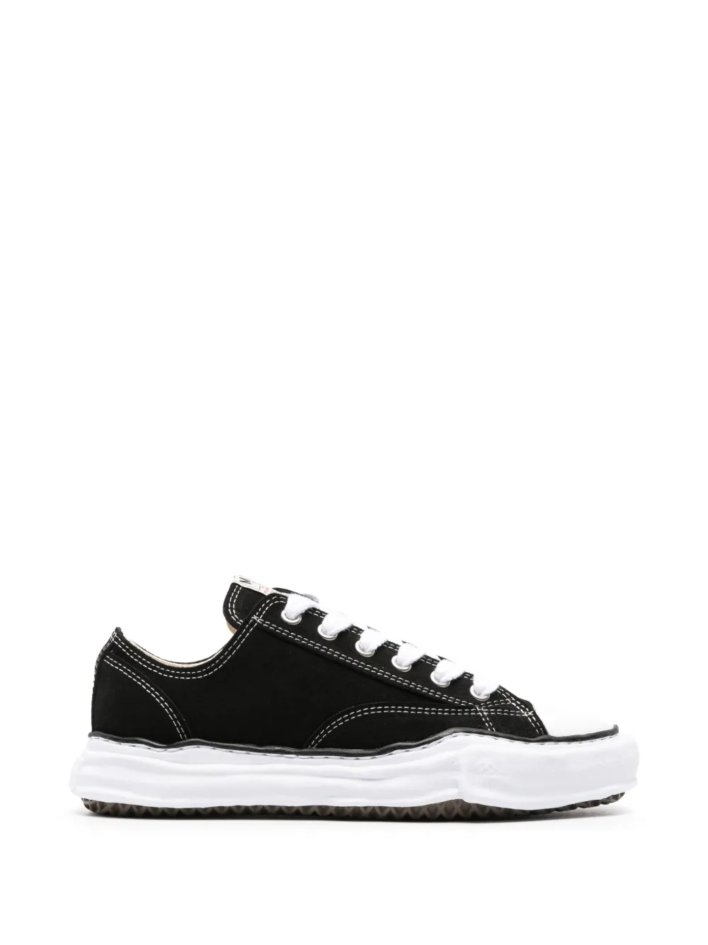 Maison MIHARA YASUHIRO Peterson OG sole suede low-top sneakers - Nero
