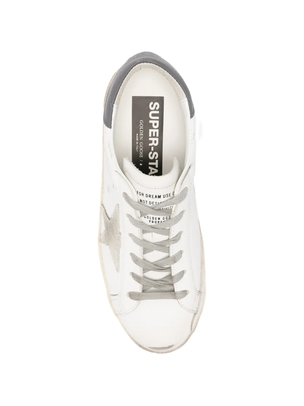 Golden Goose Super Star leren sneakers Wit