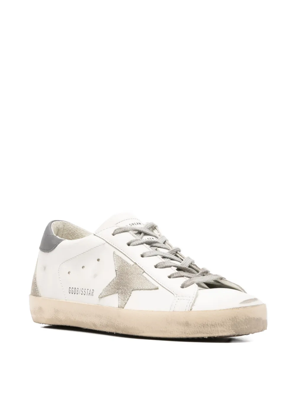 Golden Goose Super Star leren sneakers Wit