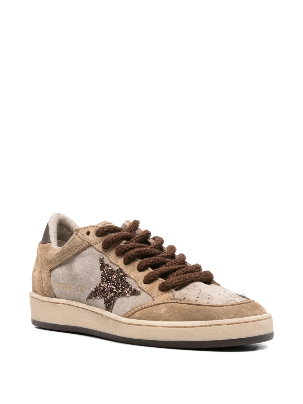 Golden Goose Ballstar suède sneakers Beige